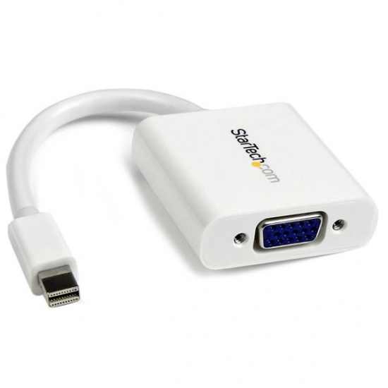 StarTech Mini DisplayPort to VGA Adapter - White Image