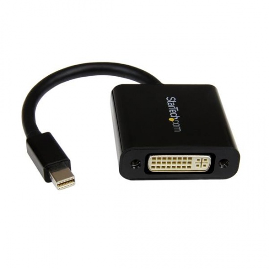 StarTech 6.7IN Mini DisplayPort Male To DVI-I Female Adapter - Black Image
