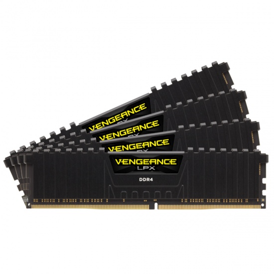 128GB Corsair Vengeance LPX DDR4 3200MHz PC4-25600 CL16 Quad Memory Kit (4 x 32GB) Image