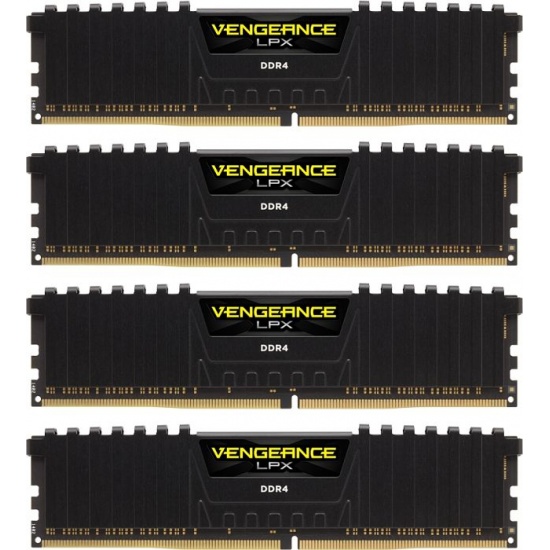 32GB Corsair Vengeance LPX DDR4 2400MHz Quad Memory Kit (4 x 8GB) Image