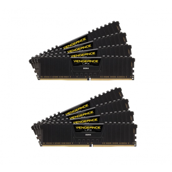 256GB Corsair Vengeance LPX DDR4 2666MHz Octuple Memory Kit (8 x 32GB) Image