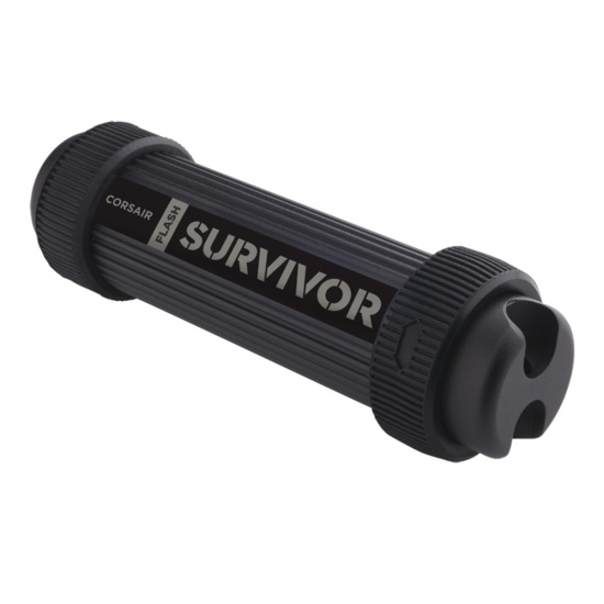 1TB Corsair Survivor USB3.2 Type-A Flash Drive - Black Image