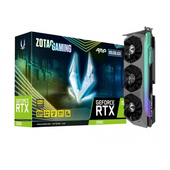 Zotac NVIDIA GeForce RTX 3080 10GB GDDR6X Gaming Graphics Card Image