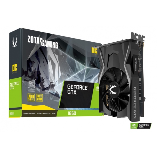 Zotac NVIDIA GeForce GTX 1650 4GB GDDR5 Graphics Card Image