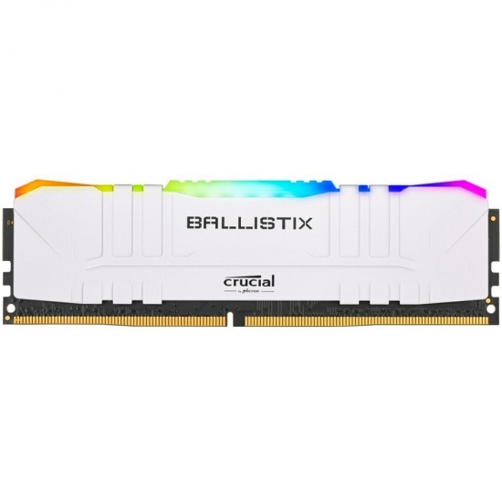8GB Crucial Ballistix RGB 3000MHz PC4-24000 CL15 1.35V DDR4 Memory Module - White Image