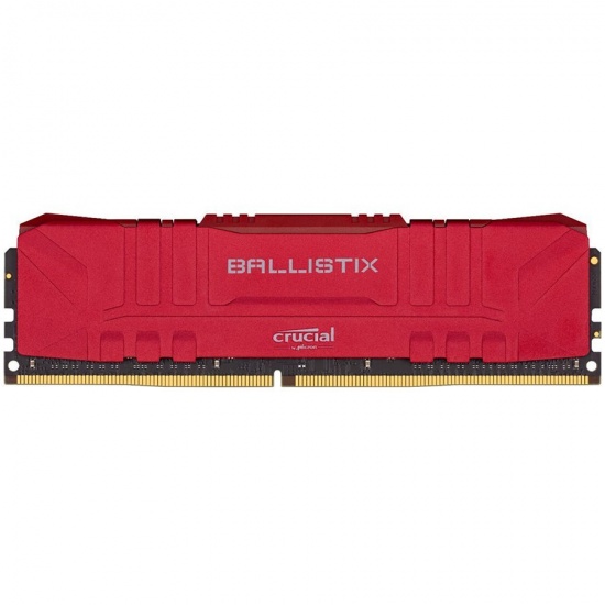 8GB Crucial Ballistix RGB 3200MHz PC4-25600 CL16 1.35V DDR4 Memory Module - Red Image