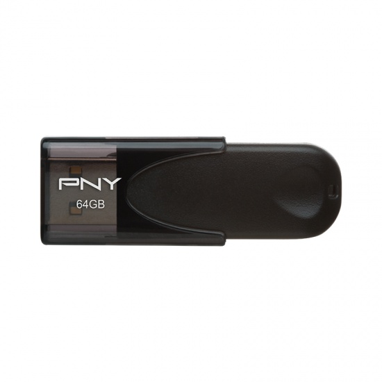 64GB PNY Attaché USB2.0 Flash Drive - Black Image