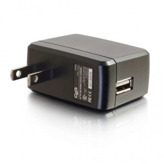 C2G AC to USB Wall Charger - Black Image