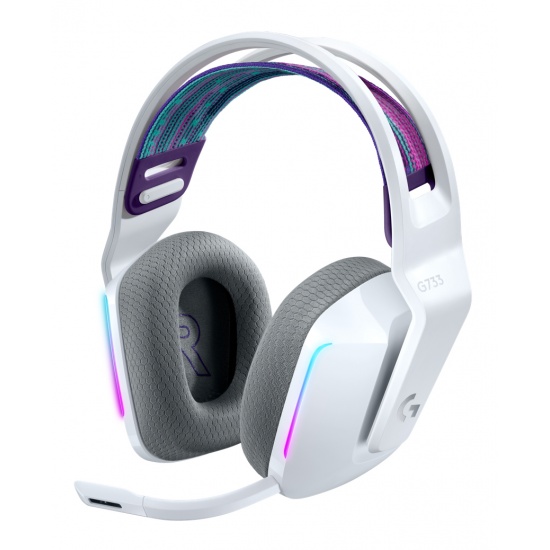 Logitech G G733 Gaming Headset - White Image