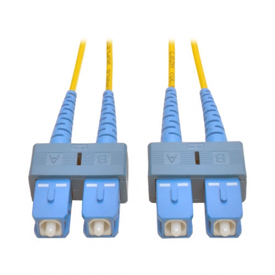 3FT Tripp Lite 2 x SC To 2 x SC Fiber Optic Patch Cable - Yellow Image