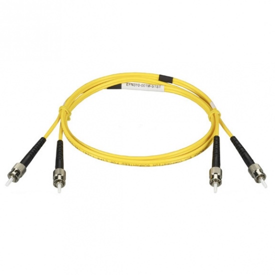 9.8FT Black Box LC To ST Fiber Optic Cable - Yellow Image 9.8FT Black Box LC To ST Fiber Optic Cable - Yellow Image