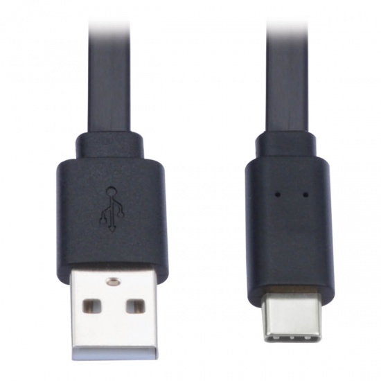 6FT Tripp Lite USB-A Male to USB C Male Cable - Black Image
