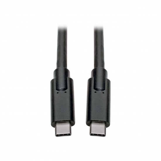 10FT Tripp Lite USB Type-C Male to Type-C Male Cable - Black Image