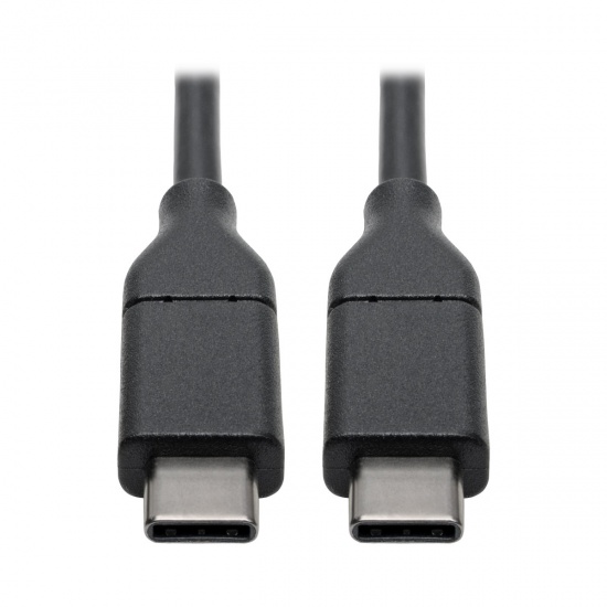6FT Tripp Lite USB-C Male to USB-C Male Hi-Speed Cable - Black Image