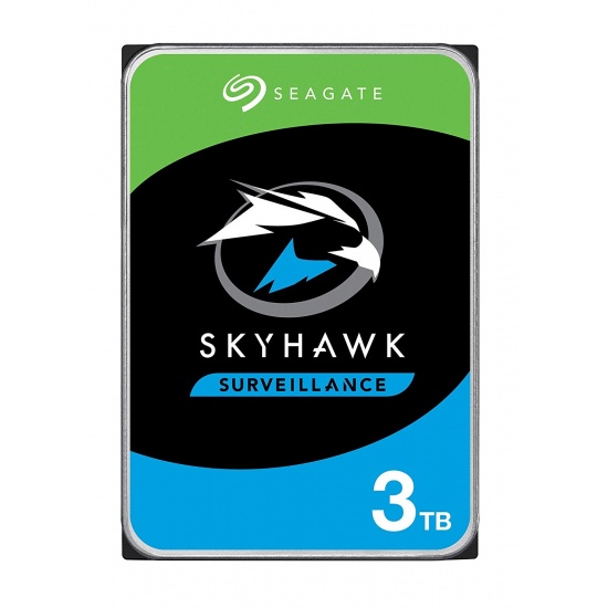 3TB Seagate SkyHawk 3.5 Inch Serial ATA III Internal Hard Drive Image