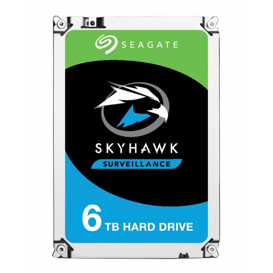 6TB Seagate SkyHawk 3.5 Inch Serial ATA III Internal Hard Drive Image