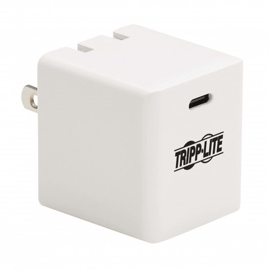 Tripp Lite 40W Compact USB Type-C Wall Charger - White Image