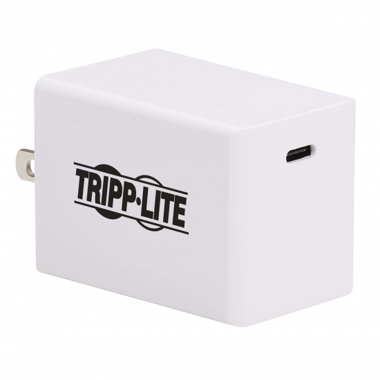 Tripp Lite 60W Compact USB Type-C Wall Charger - White Image