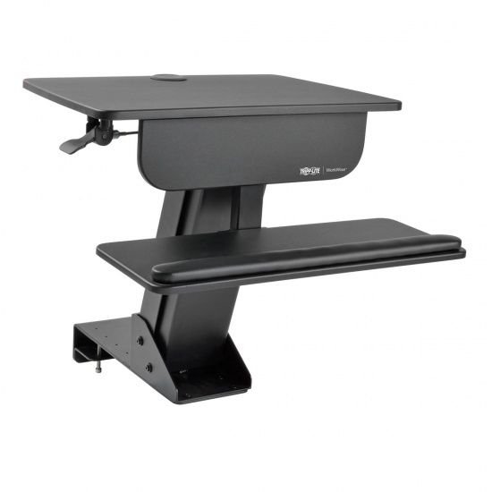 Tripp Lite Sit Stand Adjustable Desktop Workstation - Black Image