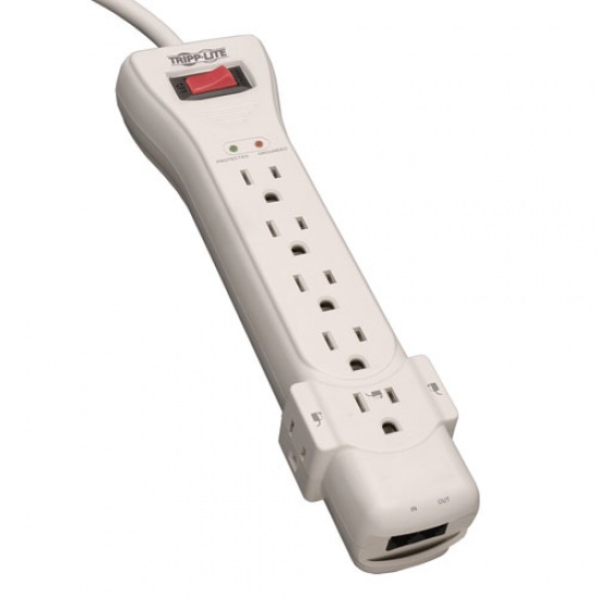 15FT Tripp Lite Protect It! 7 Outlet Surge Protector Image