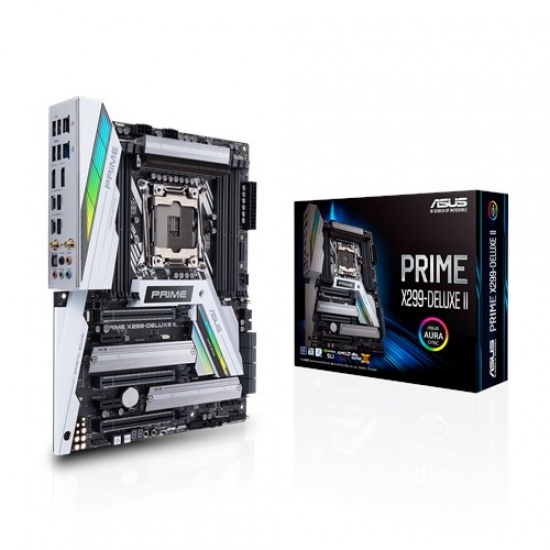 ASUS Prime X299 Deluxe II Intel X299 LGA 2066 Socket R4 ATX DDR4-SDRAM Motherboard Image
