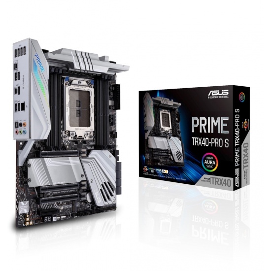 ASUS Prime TRX40-PRO S AMD TRX40 Socket sTRX4 ATX DDR4-SDRAM Motherboard Image