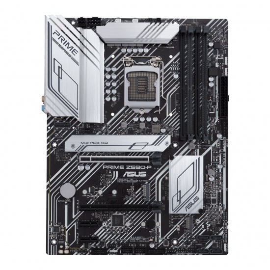 ASUS PRIME Z590-P Intel Z590 LGA 1200 ATX DDR4-SDRAM Motherboard Image