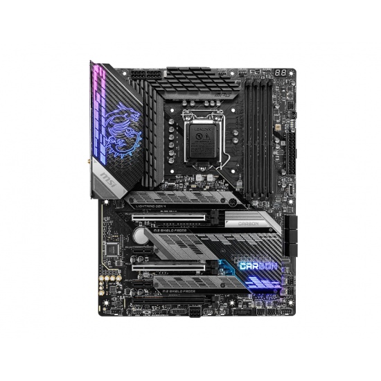 MSI Z590 Gaming Carbon Wi-Fi Intel Z590 LGA 1200 ATX DDR4-SDRAM Motherboard Image