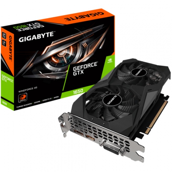 Gigabyte Windforce 4G NVIDIA GeForce GTX 1650 4GB GDDR6 Graphics Card Image
