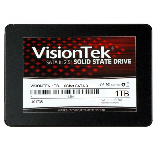 1TB VisionTek 2.5-Inch Serial ATA III TLC Internal Solid State Drive Image