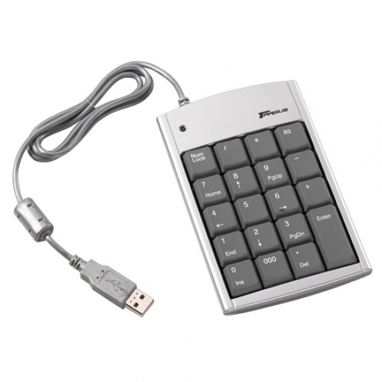 Targus Numeric Keypad with USB Hub - Black Image