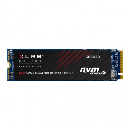 2TB PNY XLR8 CS3040 M.2 PCI Express 4.0 3D NAND NVMe Internal Solid State Drive Image