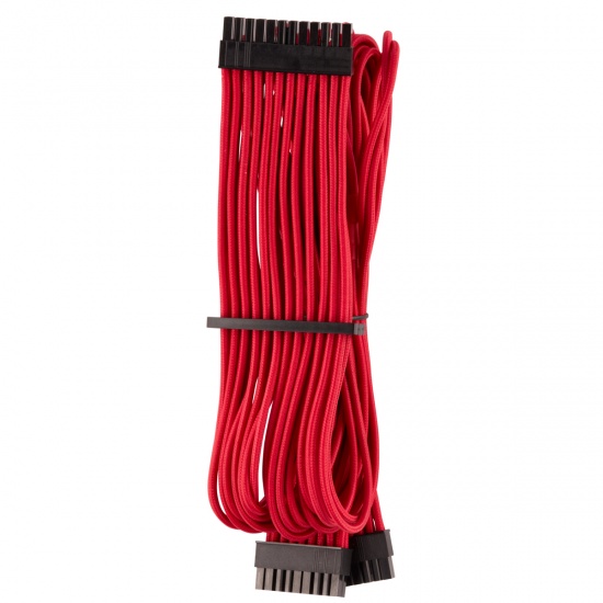 2FT Corsair ATX 24-Pin Male Internal Power Cable - Red Image