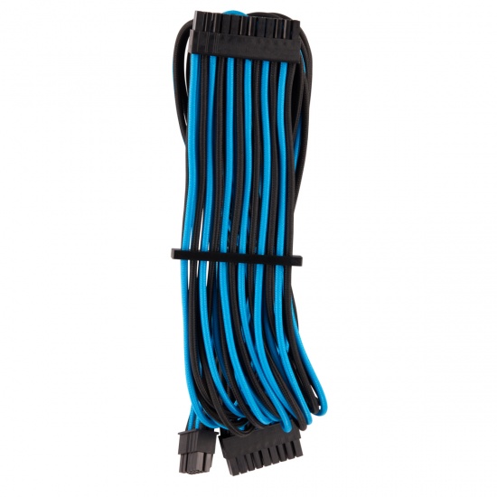 Corsair Individually Sleeved PSU Cables Starter Kit Type 4 Gen 4 Internal Power Cable - Black, Blue Image