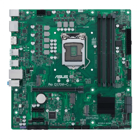 ASUS PRO Intel Q570 LGA 1200 Micro ATX Motherboard Image