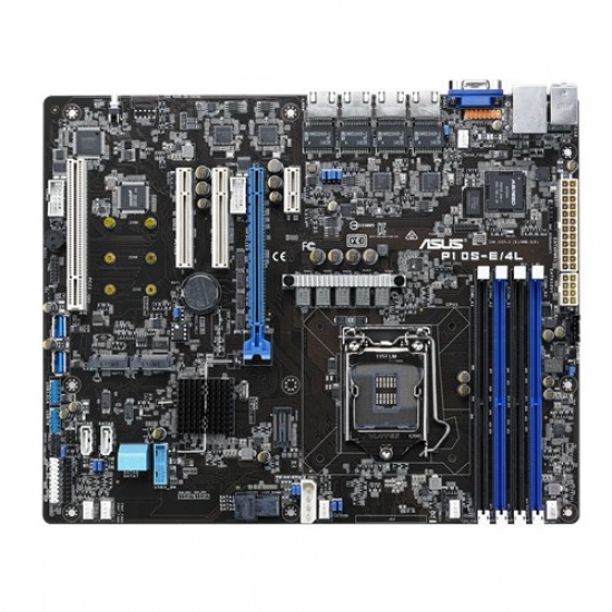 ASUS Intel C236 LGA 1151 Socket H4 ATX DDR4-SDRAM Motherboard Image