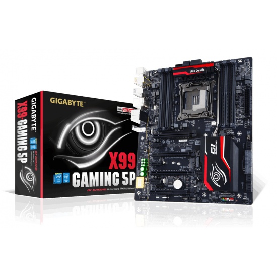Gigabyte 5P Intel X99 LGA 2011-v3 Extended ATX DDR4-SDRAM Motherboard Image