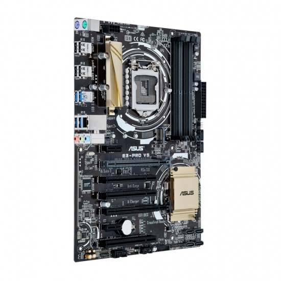 ASUS E3-PRO V5 Intel C232 LGA 1151 ATX DDR4-SDRAM Motherboard Image