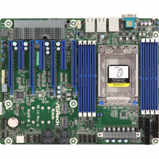 Asrock Socket SP3 AMD EPYC ATX DDR4-SDRAM Motherboard Image