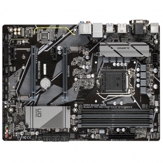 Gigabyte B560 HD3 Intel B560 Express LGA 1200 ATX DDR4-SDRAM Motherboard Image