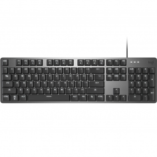 Logitech K845 Mechanical Illuminated Aluminum USB Keyboard - Black Image