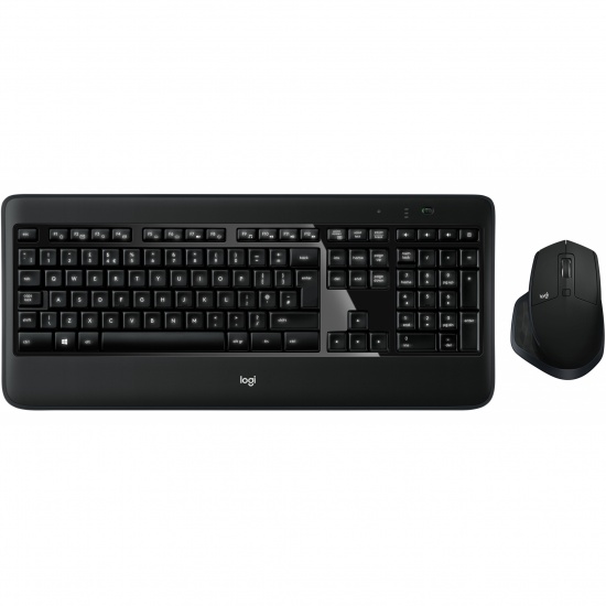 Logitech MX900 Performance RF Wireless Bluetooth QWERTY Black Keyboard - UK International Layout Image