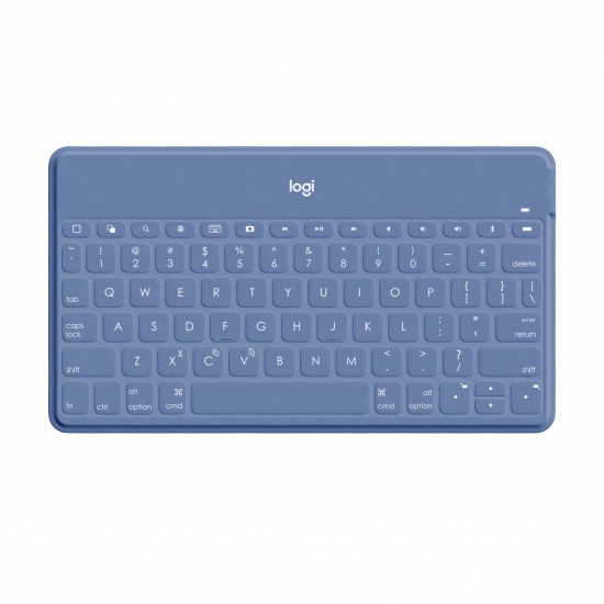 Logitech Keys To Go Bluetooth QWERTY Smoke Blue Keyboard Image