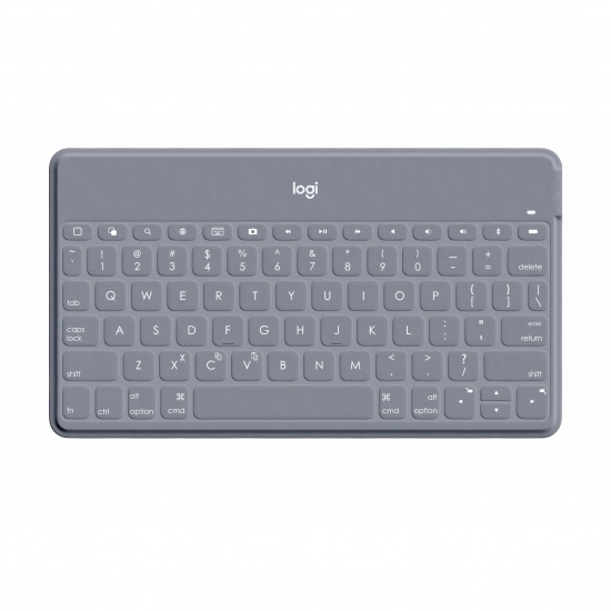 Logitech Keys To Go Bluetooth QWERTY Keyboard - Grey Image