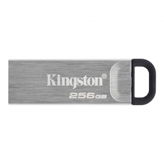 256GB Kingston Technology Data Traveler Kyson USB3.2 Type-A Flash Drive - Silver Image