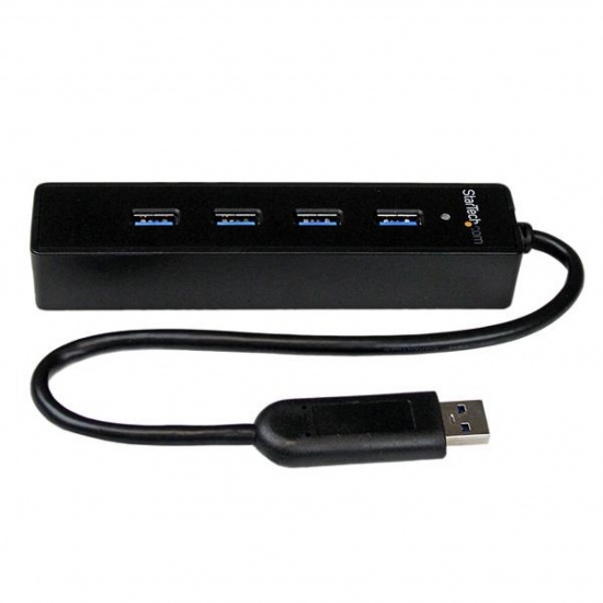 StarTech 4-Port USB3.0 Hub With Integrated Cable Image