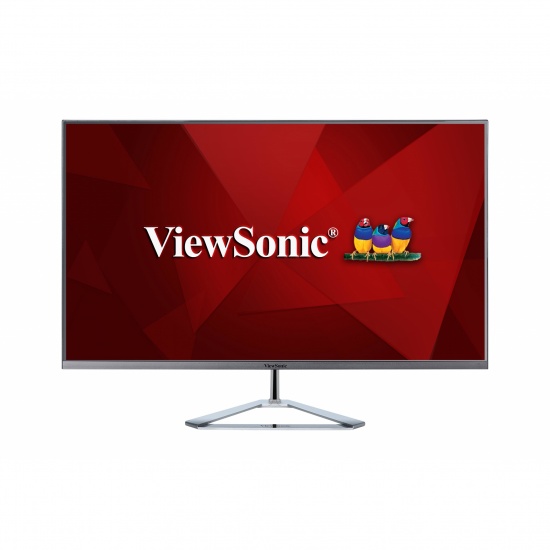 ViewSonic VX Series 32 Inch 1920 x 1080 Pixels Full HD LED Computer Monitor - Black, Silver Image