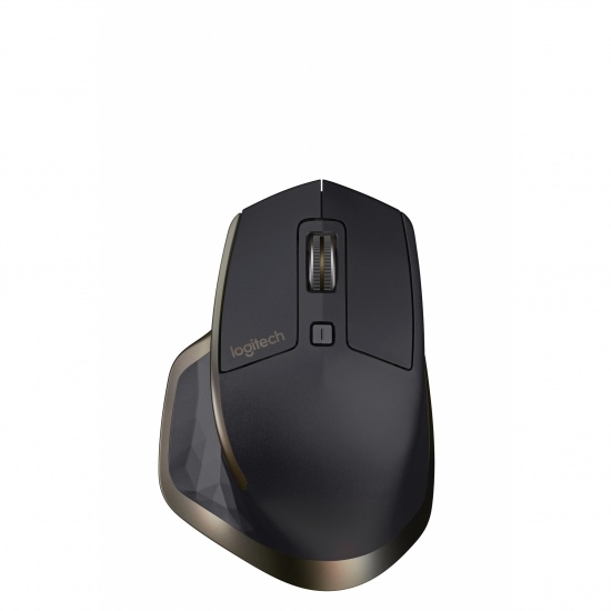 Logitech MX Master Right-hand RF Wireless Bluetooth Laser Mouse - Black, Bronze Image