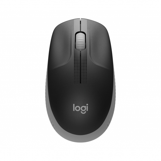 Logitech M190 Full-Size Wireless Mouse - Grey Image