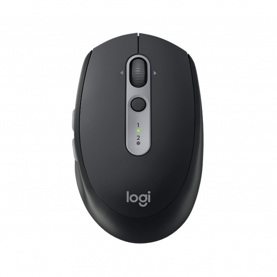 Logitech M590 Ambidextrous RF Wireless + Bluetooth Optical Mouse - Graphite Image